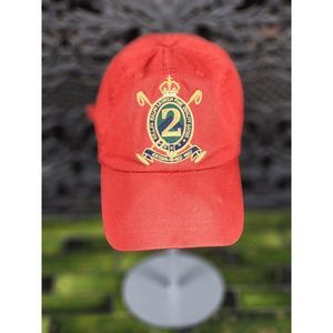 Vintage Polo Ralph Lauren Mid-Fielder Crest & Crown Strapback Hat